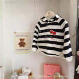 Girls' pullover autumn casual long-sleeved sweatshirt - Image 2