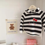 Girls' pullover autumn casual long-sleeved sweatshirt - Image 3