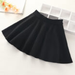 Girls skirt autumn new style big children pleated skirt princess sweet style short skirt - Image 2