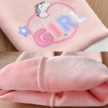 Girls' leggings new children's wear thickened one-piece velvet baby fleece pants - Image 4