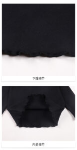 Winter children's high-neck undershirt, self-heating develvet high-necked autumn coat, style, boys and girls, with a warm jacket black - Image 6