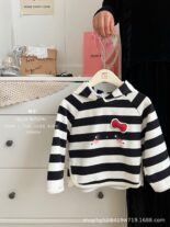 Girls' pullover autumn casual long-sleeved sweatshirt - Image 4