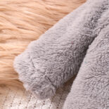 new infant and toddler long-sleeved bear autumn and winter one-piece clothes - Image 3