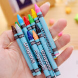 Hobby Stationery Oil Pastel 8 Colors 12 Colors 24 Colors Crayon Summer Supplies for Elementary School Students - Image 4