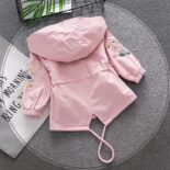 1-2-3-4 year old girls' spring and autumn coats spring new children's clothes and baby girls autumn clothes - Image 3