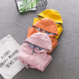 1-2-3-4 year old girls' spring and autumn coats spring new children's clothes and baby girls autumn clothes - Image 4