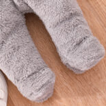 new infant and toddler long-sleeved bear autumn and winter one-piece clothes - Image 2