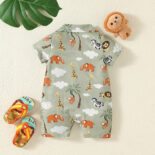 Children's clothing resort style jumpsuits - Image 4