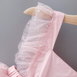 Summer New Girl Mesh Light Dress Triangle Sweetheart - Image 5