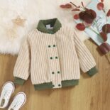 Children's clothing autumn and winter girls new baby fashion jacket corduroy children's jacket