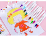 Double-ended marker washable children's art graffiti pen marker pen 24 colors 48 colors set - Image 10