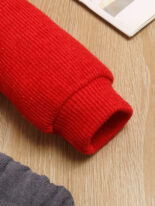 Children's clothing boys autumn and winter two-color Persian threaded lapel fake two-piece + corduroy trousers two-piece set - Image 2