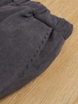 Children's clothing boys autumn and winter two-color Persian threaded lapel fake two-piece + corduroy trousers two-piece set - Image 3