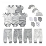 Cotton Star 19-Piece Baby Bag Pants Hat Gloves Combo Set - Image 2