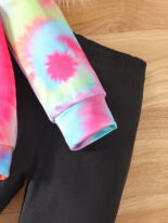 Girls Autumn Personality Three Little Girls Printed Casual Sweatshirt Set of Two Pieces - Image 7