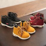 Children's Martin Boots, Children's Shoes, Boys' Single Boots, Children's Boots, Autumn Baby Boots