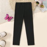 Girls and children's trousers, butterfly print, children's spring and autumn new style baby girls casual and versatile leggings - Image 2