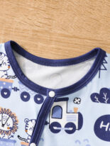 Autumn New Animal Train Boys' Two Piece Set - Image 5