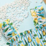 Summer new collection of vacation style women's baby camisoles with triangle hair accessories - Image 3