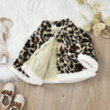 Children's clothing for autumn and winter, girls' and babies' fur pattern, children's fur, autumn coat - Image 3