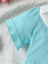 Girls summer dress new baby polo skirt small and medium-sized children cotton short sleeve skirt tide - Image 5