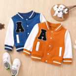 New autumn jacket baseball uniforms for infants and toddlers
