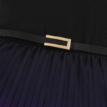 Girls dresses black purple gradient belt fashion medium and large children's clothes style children's skirts - Image 3