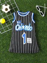 Sleeveless striped round neck T-shirt, summer baby - Image 2