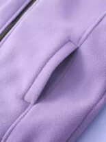 Children's clothing, girls' autumn clothes, jackets, cotton clothes, fashion, middle and large children's trends, polar fleece - Image 9