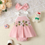 Children's clothing girls  suspenders solid color triangle clothes