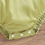 Summer new minimalist   baby girls and newborns, three family climbing clothes and jumpsuits - Image 4