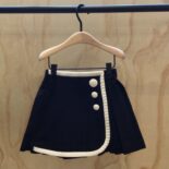 Girls' suits, autumn suits, new foreign girls, fashionable long-sleeved cardigans, baby Korean skirt two-piece set - Image 3