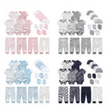 Cotton Star 19-Piece Baby Bag Pants Hat Gloves Combo Set