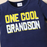 Summer boy and girl baby letter hot stamping refreshing cute little fresh thin short - Image 4