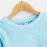 Girls Spring Sweatshirt Spring Clothes New Children's Flannel Three-color Round Neck Children's Long Sleeve Top - Image 3