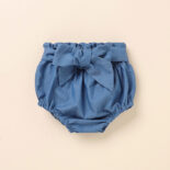 Summer Pit Bar Triangle Bow Shorts Fashion Set+Headscarf - Image 4