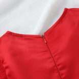 Summer New Girl Baby Red Princess Mesh Dress - Image 4