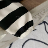 Girls' autumn clothes new striped hooded sweatshirt stitched leggings set versatile and cute spring and autumn style - Image 7