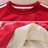 Girls autumn clothes version sweatshirt girls fake two tops kids fashion t-shirt baby red long sleeves crew neck tide - Image 4