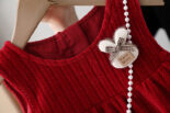 Girls' spring dress  new  version of the baby red vest skirt   sleeveless princess dress for one year old - Image 3