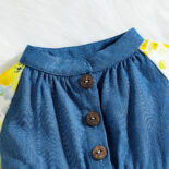 Spring clothing new style girls' baby fresh printed crawling pants - Image 3