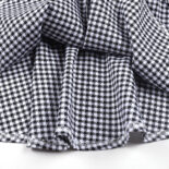 Girls' houndstooth skirt spring and autumn new middle and large children's elastic waist plaid skirt - Image 5