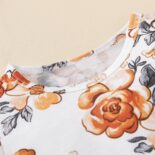 New Baby Girl Fresh Printed  Strap Skirt Set - Image 3