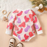 Spring long-sleeved rabbit triangle children's clothing - Image 2