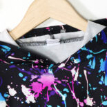 Children's wear, tie-dye sweatshirts, children's hooded sweatshirts, , spring and autumn tops, hip-hop trends, versatile sweatshirts, autumn clothes - Image 3