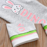 Girls cropped pants new summer wear children's thin leggings foreign baby casual pants summer dress - Image 3