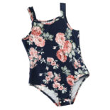 Baby girl summer new bag fart clothes triangle hayi newborn print vest crawling clothes baby onesies foreign trade - Image 5