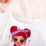 Autumn and winter new girls and girls baby long-sleeved trend set two-piece set - Image 2