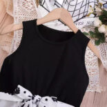 Girls' dresses, summer ruffles, floral skirts, children's skirts, princess dresses, new summer dresses - Image 3