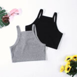 Girls' Clothing Summer Short Children's Vest Best-Selling Children's Vest Girls Camisole Women - Image 2